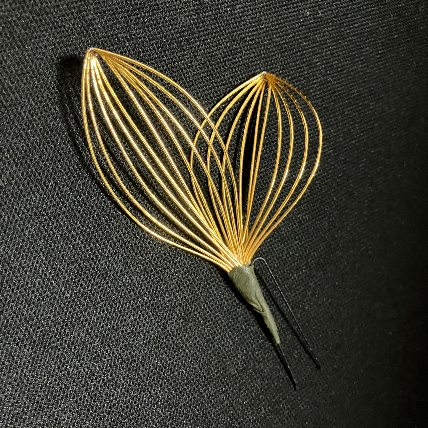 髪飾り｜Lustre Leaf - ゴールド